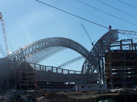 Construction du Dallas Cowboys New Stadium - Arlington (Texas)