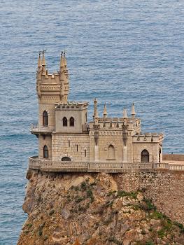 The Swallow's Nest Castle near Gaspra, Yalta