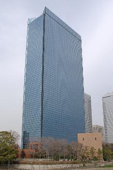 Crystal Tower in Chuo-ku, Osaka