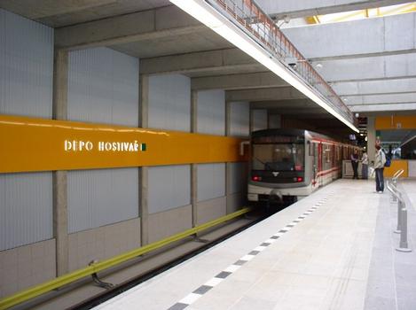 Station de métro Depo Hostivar