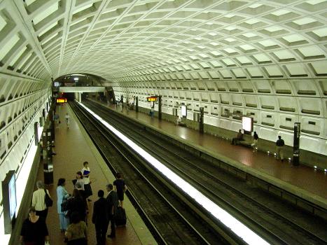 Dupont Circle station on the Washington Metro