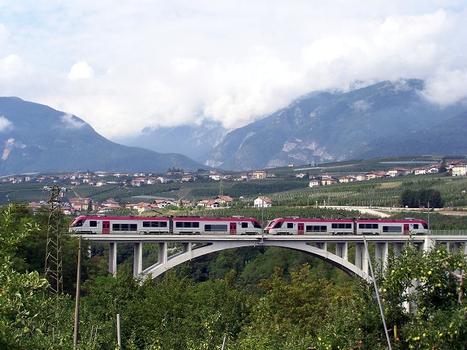 Eisenbahnbrücke Santa Giustina