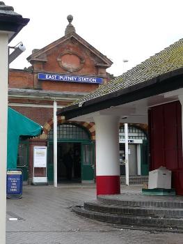East Putney Underground Station On the line from Wimbledon to Edgware Road