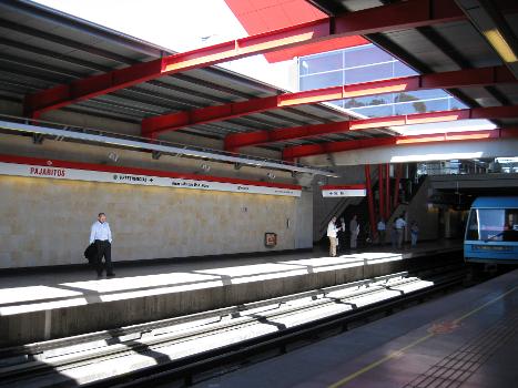 Metrobahnhof Pajaritos