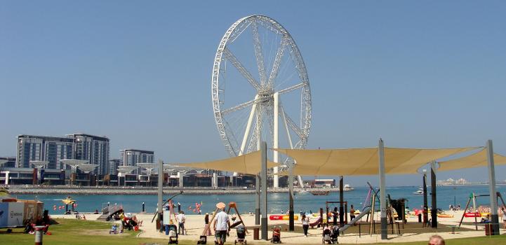 Ain Dubai ferris wheel in Dubai