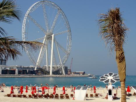 Ain Dubai ferris wheel in Dubai