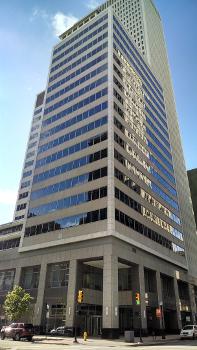 First National Bank building in downtown Tulsa