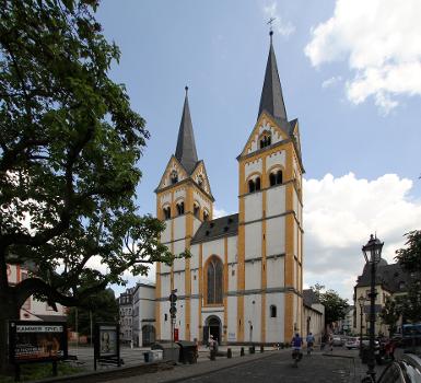 Florinskirche : Die Entstehung der Koblenzer Florinskirche geht auf den Anfang des 12. Jahrhunderts zurück, in dem sie die Chorherren des damaligen Stiftes St. Florin erbauen ließen.