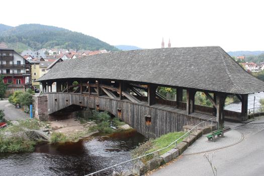 Forbach (Baden), die Holzbrücke