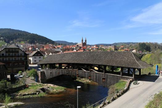 Holzbrücke an der Eckstraße in Forbach (Baden)