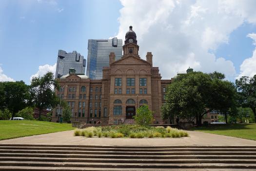 The Tarrant County Courthouse in Fort Worth, Texas