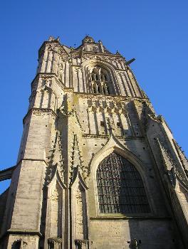 Coutances (Normandie, France). Clocher de l'église Saint-Pierre