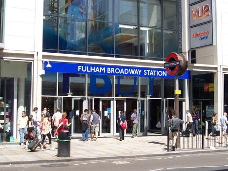Fulham Broadway Station Nearest station to Chelsea FC - Stamford Bridge
