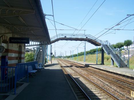 Montrichard railway station: Platforms and tracks