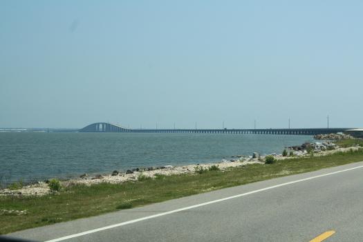 Gordon Persons Bridge on Alabama State Route 193, north of Dauphin Island, Mobile County, Alabama