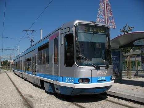 Straßenbahnlinie D in Grenoble