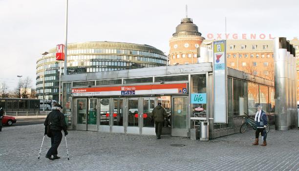 Metrobahnhof Hakaniemi