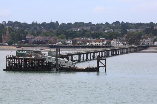 Hythe Pier from the seaward side