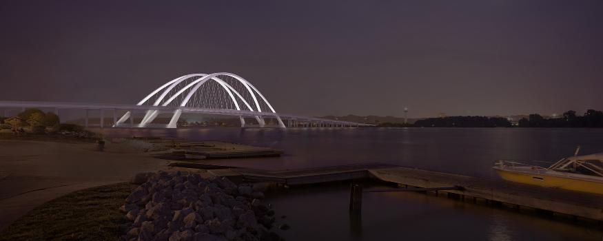I-74 bridge replacement - Architect Rendering