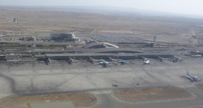 Hauptterminal des Flughafen Teheran-Imam Chomeini