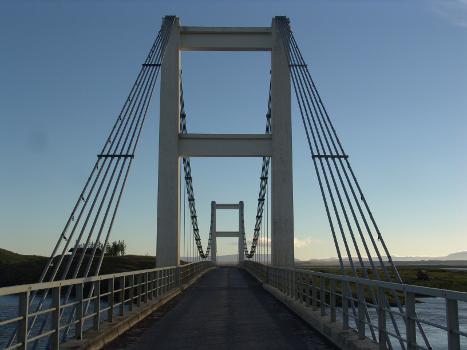Hängebrücke Jökulsárlón