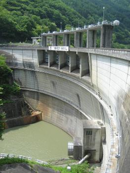 Inekoki Dam in Matsumoto city, Nagano