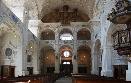 Cathédrale des Jésuites, Soleure - 
Intérieur