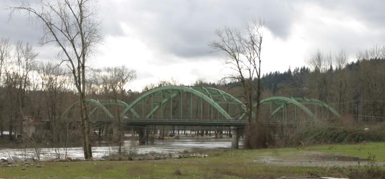 John McLoughlin Bridge in Oregon City, Oregon