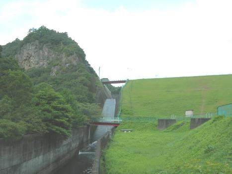 Kamiji-dam at Shima city (Mie prefecture)