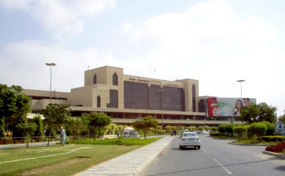 Jinnah Terminal of the Karachi International Airport, Karachi, Pakistan