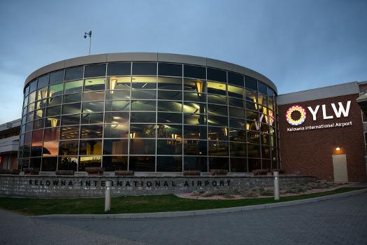 Front of YLW's main terminal