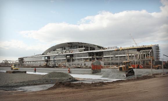 Construction of the Kurmoch International Airport
