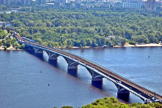 Metro Bridge in Kyiv