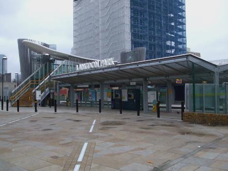 Langdon Park DLR station eastern entrance