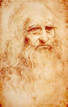 Selbstporträt von Leonardo da Vinci