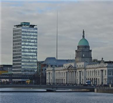 Liberty Hall et Custom House - Dublin