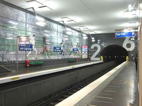 Metrobahnhof Villejuif - Léo Lagrange