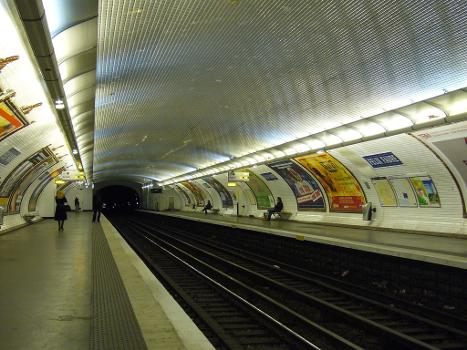Station Félix Faure sur la ligne 8 du métro de Paris