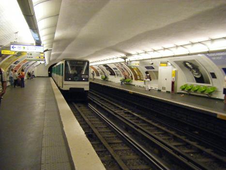Metrobahnhof Trocadéro
