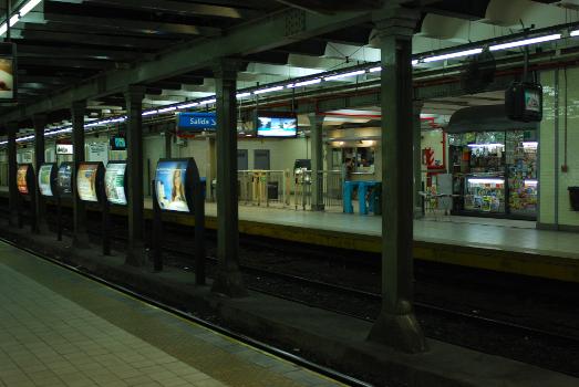 Metrobahnhof Rio de Janeiro