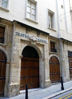 Facade of Manoel Theatre in Valletta