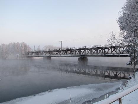 Old Mansikkakoski bridge in Imatra