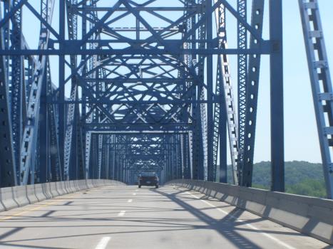 McClugage Bridge (U.S. 150) over the Illinois River at Peoria, Illinois