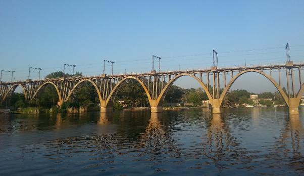 Merefo-Kherson bridge, Dnipro, Ukraine