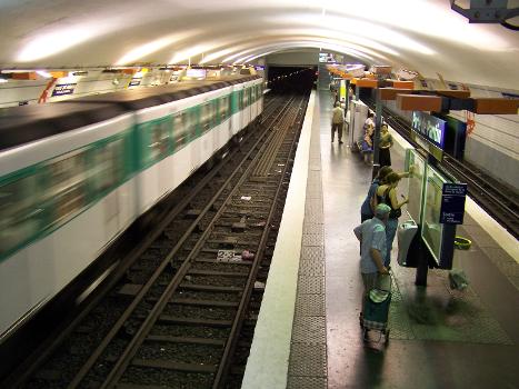 Metrobahnhof Porte de Pantin