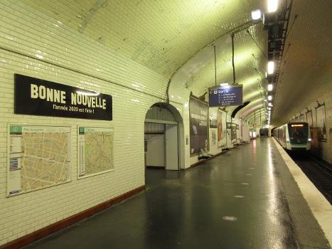 Metrobahnhof Bonne Nouvelle