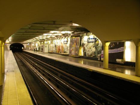 Metrobahnhof Tuileries