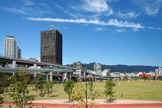 Minato-no-mori Park in Kobe, Hyogo