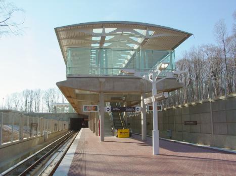 Morgan Boulevard Metro Station