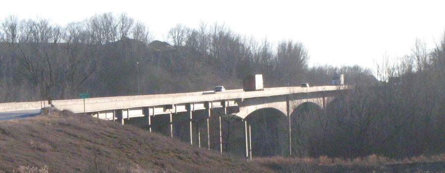Nebraska City Bridge from the Missouri side.